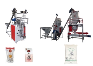 انواع دستگاه برای بسته بندی آرد
