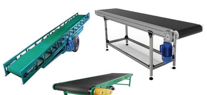 نوار نقاله صنعتی مدل تسمه ای یا بلت کانوایر