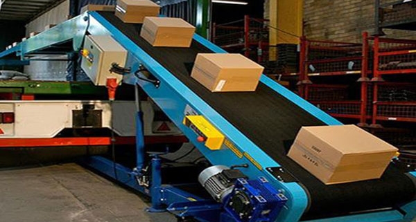 نوار نقاله غلطکی مخصوص ورود و خروج کارتن