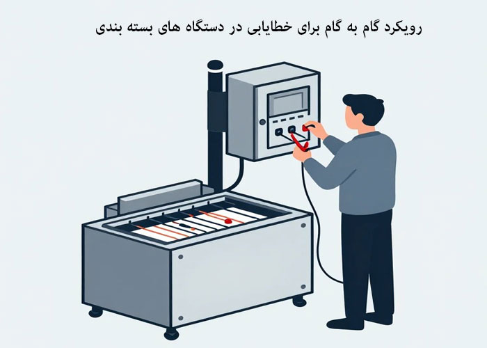 رویکرد گام به گام برای خطایابی در دستگاه های بسته بندی