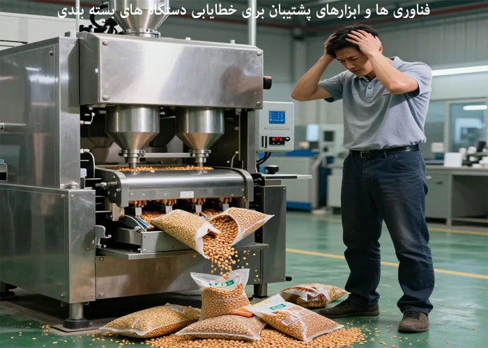 فناوری ها و ابزارهای پشتیبان برای خطایابی دستگاه های بسته بندی
